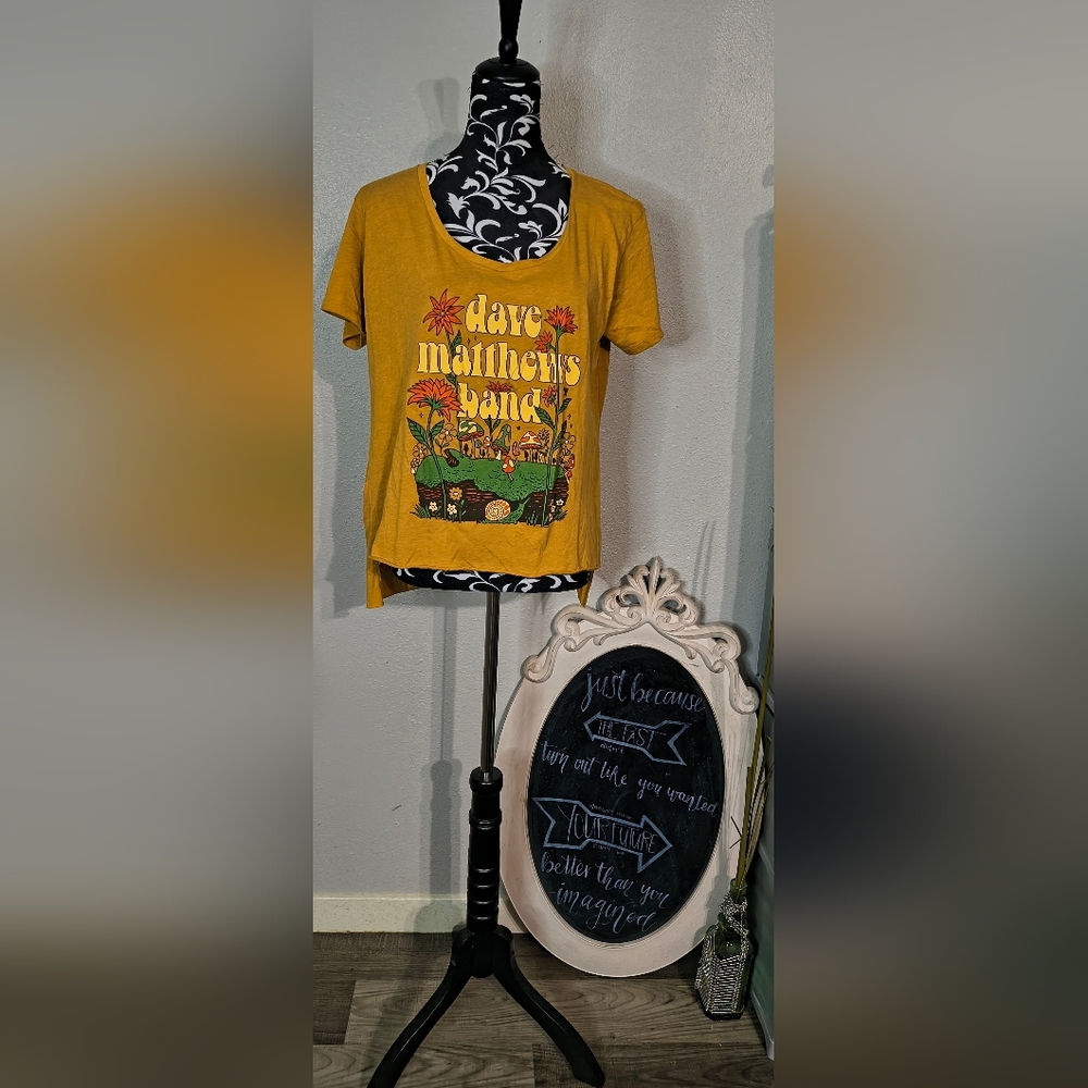 Next Level Apparel Mustard T-Shirt